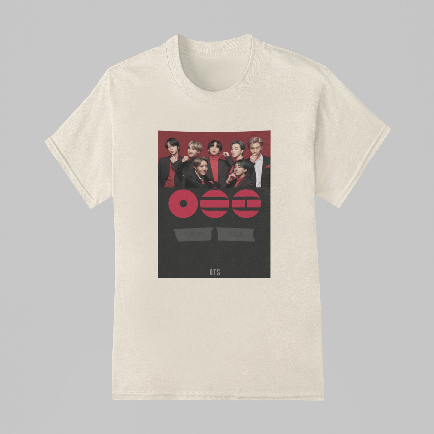 Camiseta Básica BTS New Album Tour