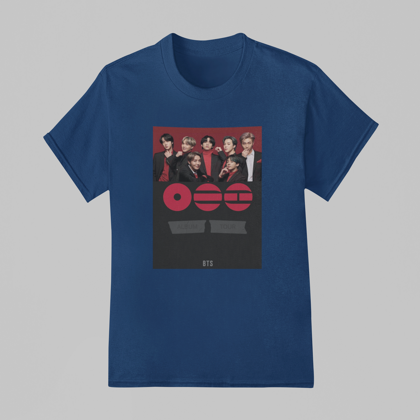 Camiseta Básica BTS New Album Tour