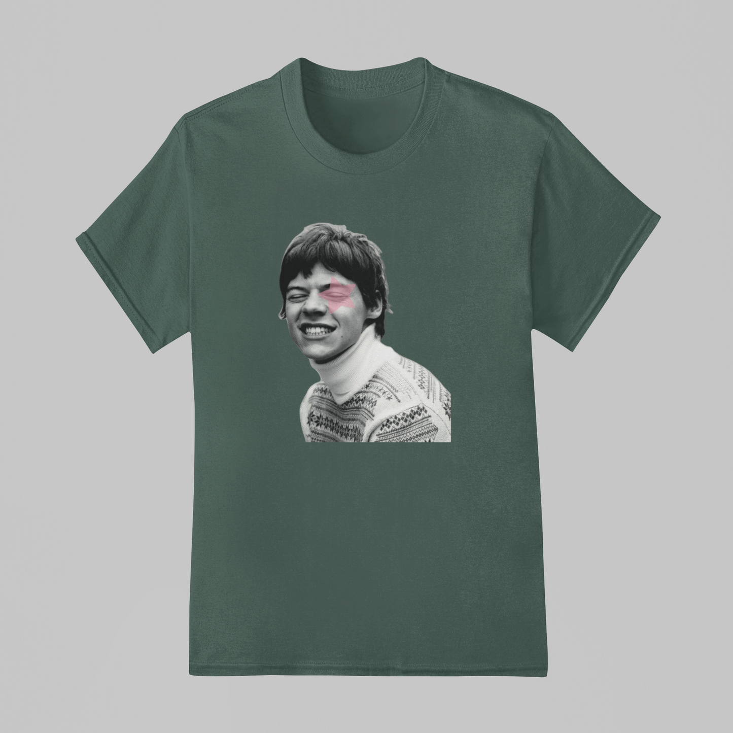 Camiseta Básica Harry Styles Star Eyes