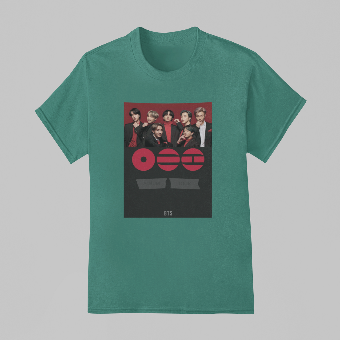 Camiseta Básica BTS New Album Tour
