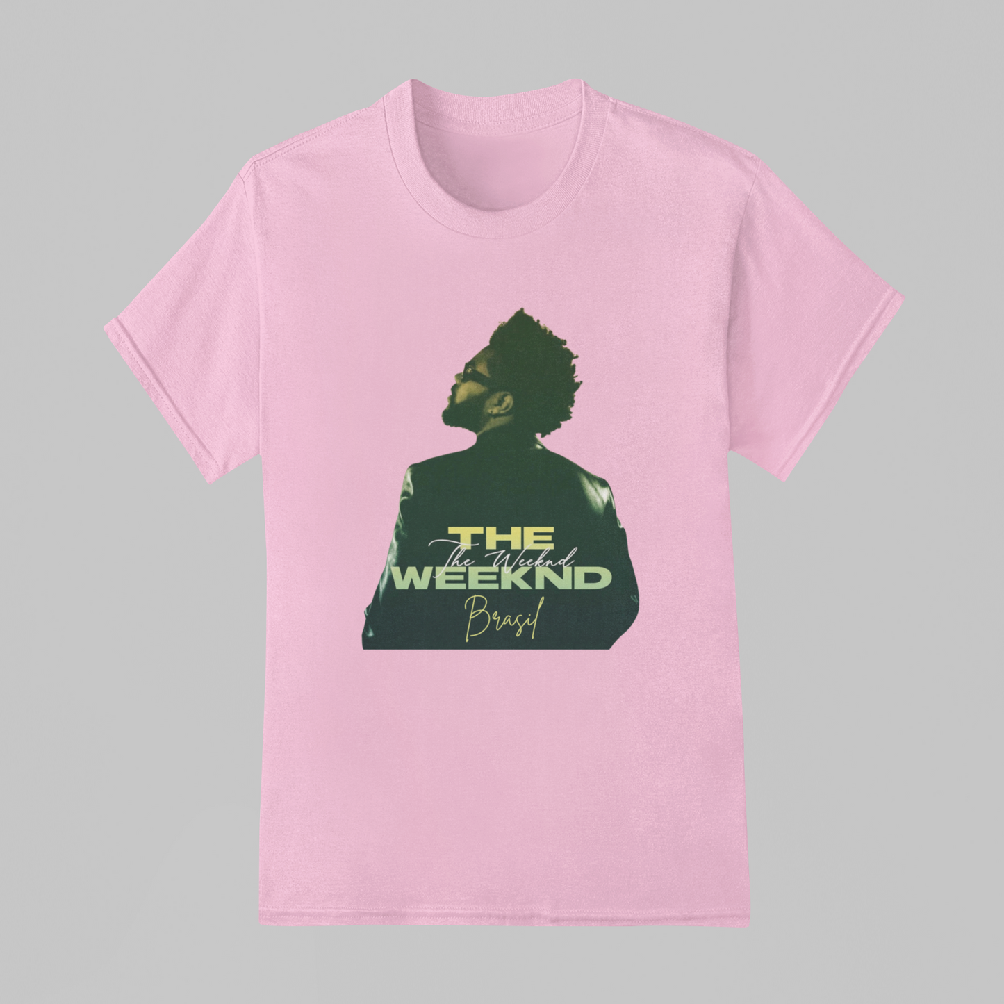 Camiseta Básica The Weeknd In Brazil