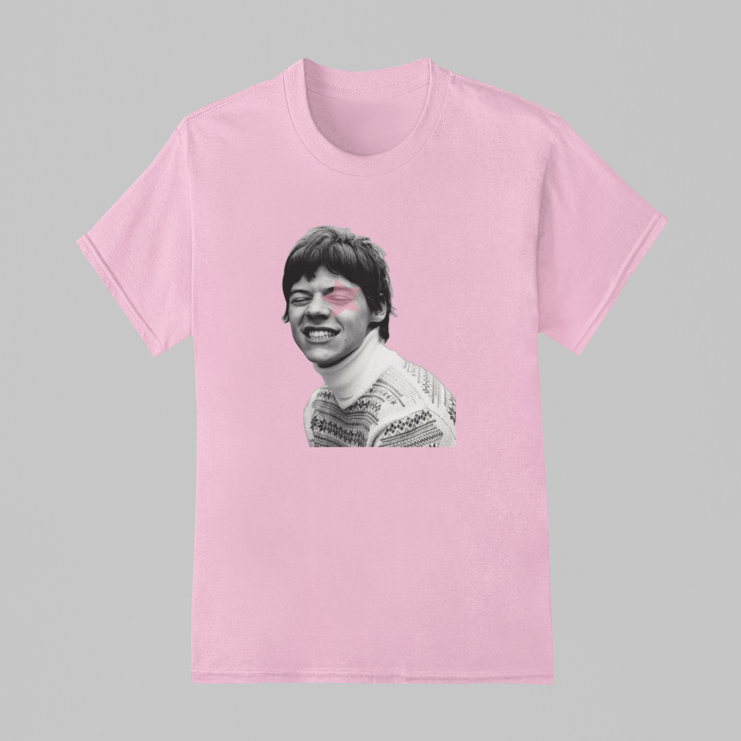 Camiseta Básica Harry Styles Star Eyes