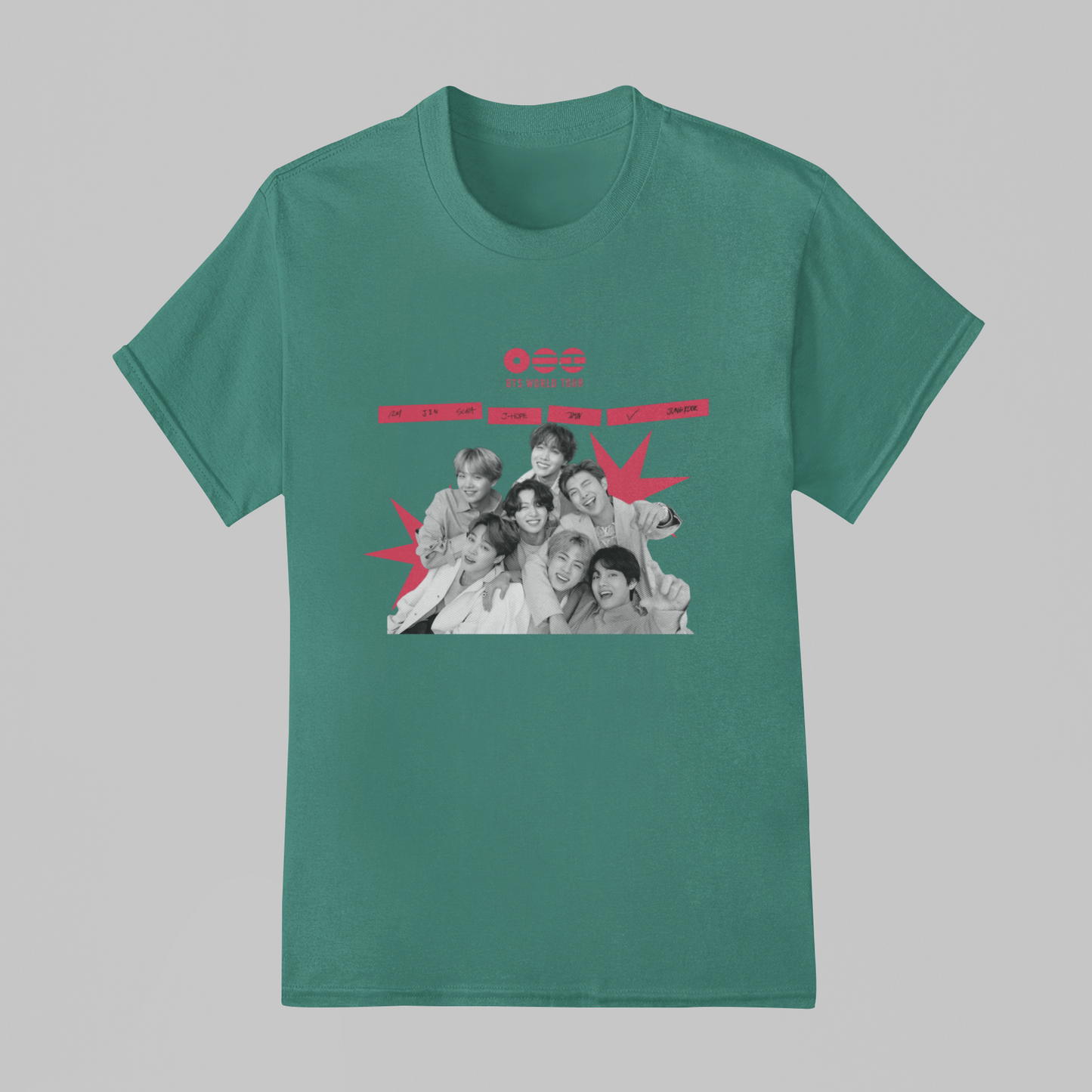 Camiseta Básica BTS W.T 26