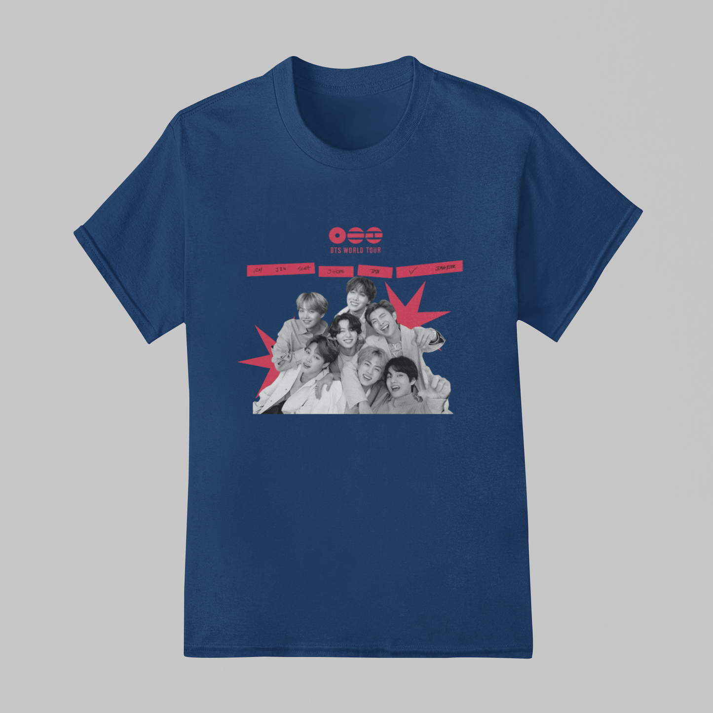 Camiseta Básica BTS W.T 26