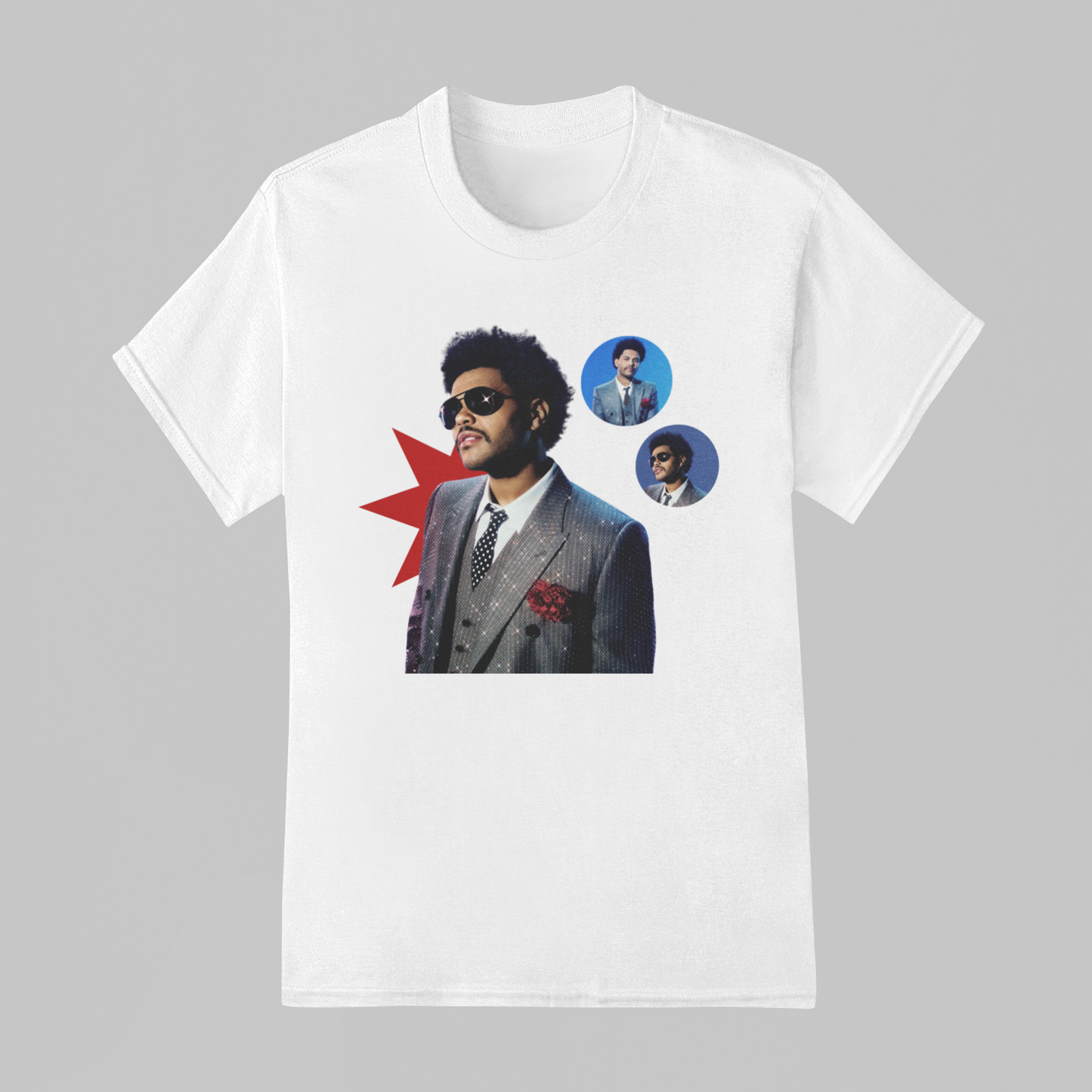 Camiseta Básica The Weeknd Collab Graphic