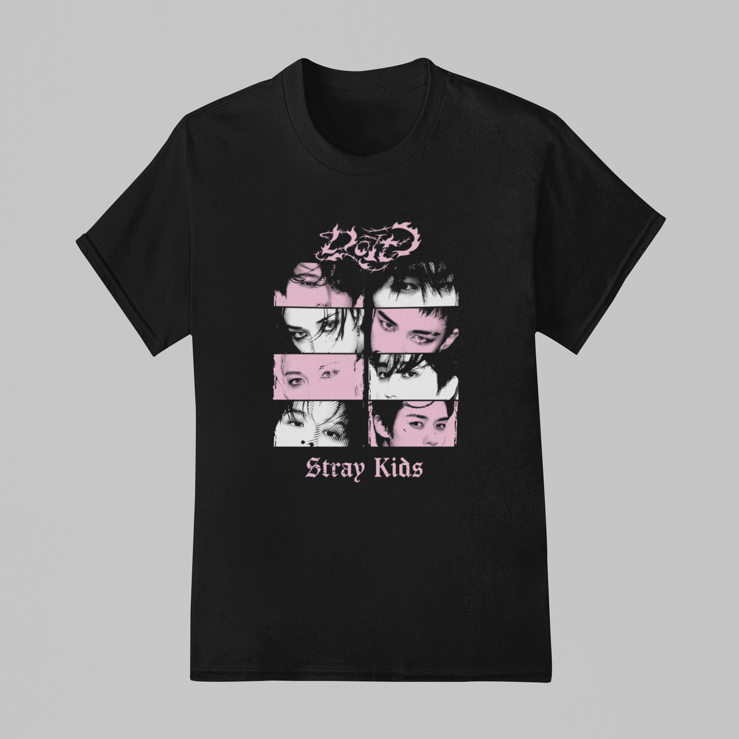 Camiseta Básica Stray Kids Do It Collab Style