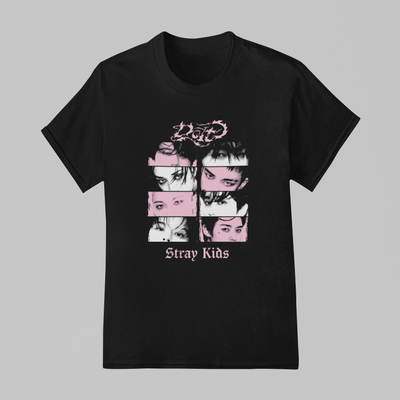Camiseta Básica Stray Kids Do It Collab Style