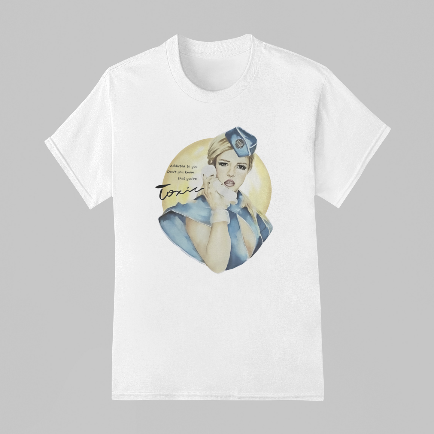 Camiseta Básica Britney Spears Toxic
