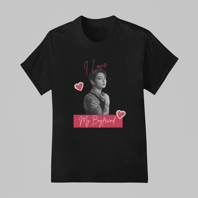 Camiseta Básica BTS Boyfriend Jungkook