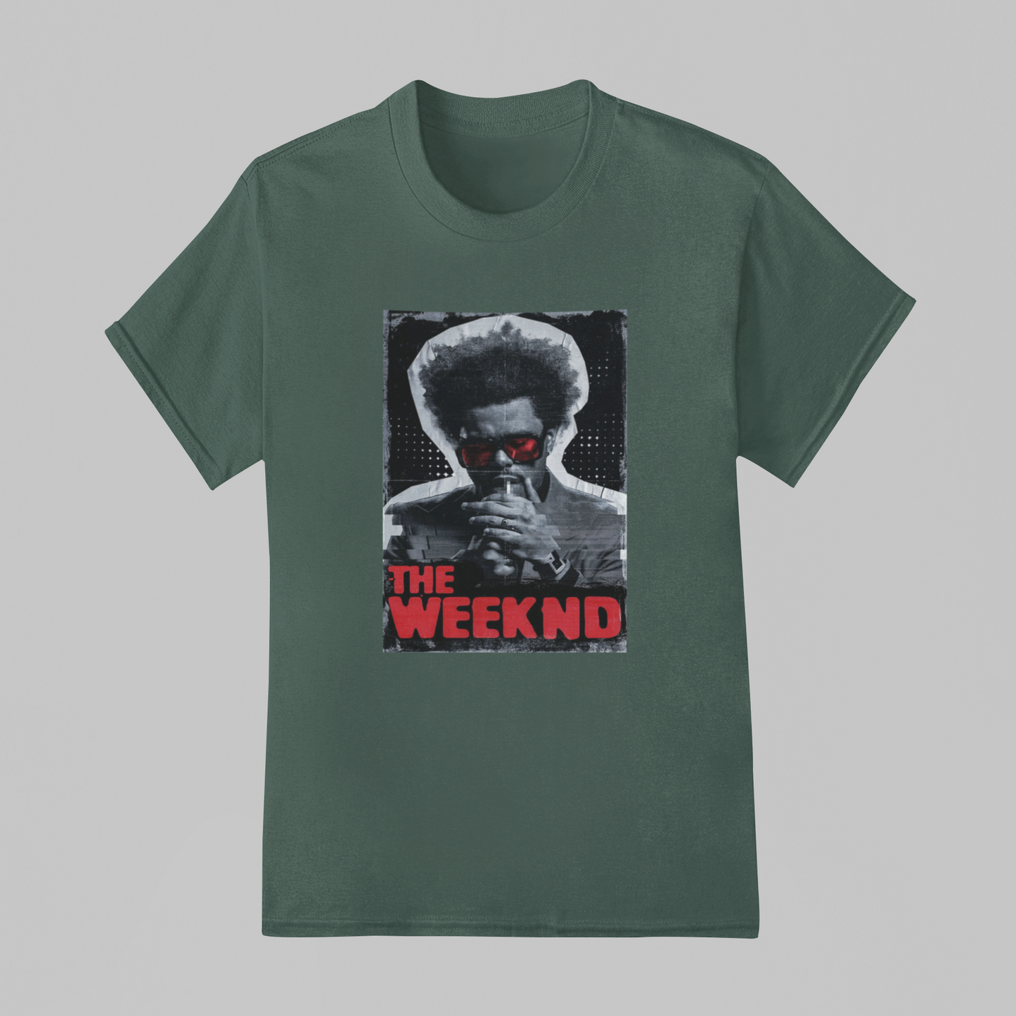 Camiseta Básica The Weeknd Poster