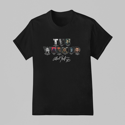 Camiseta Básica The Weeknd Collab Albuns