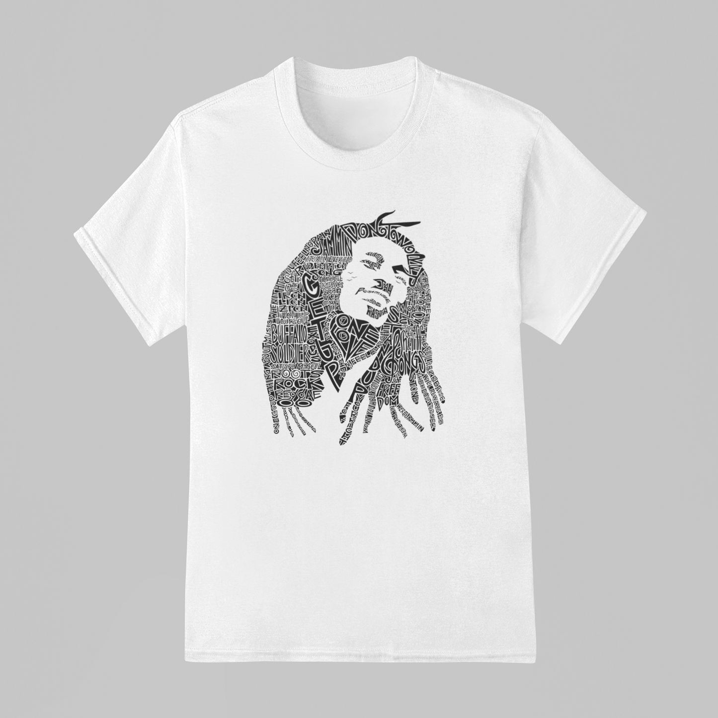 Camiseta Básica Bob Marley Retro