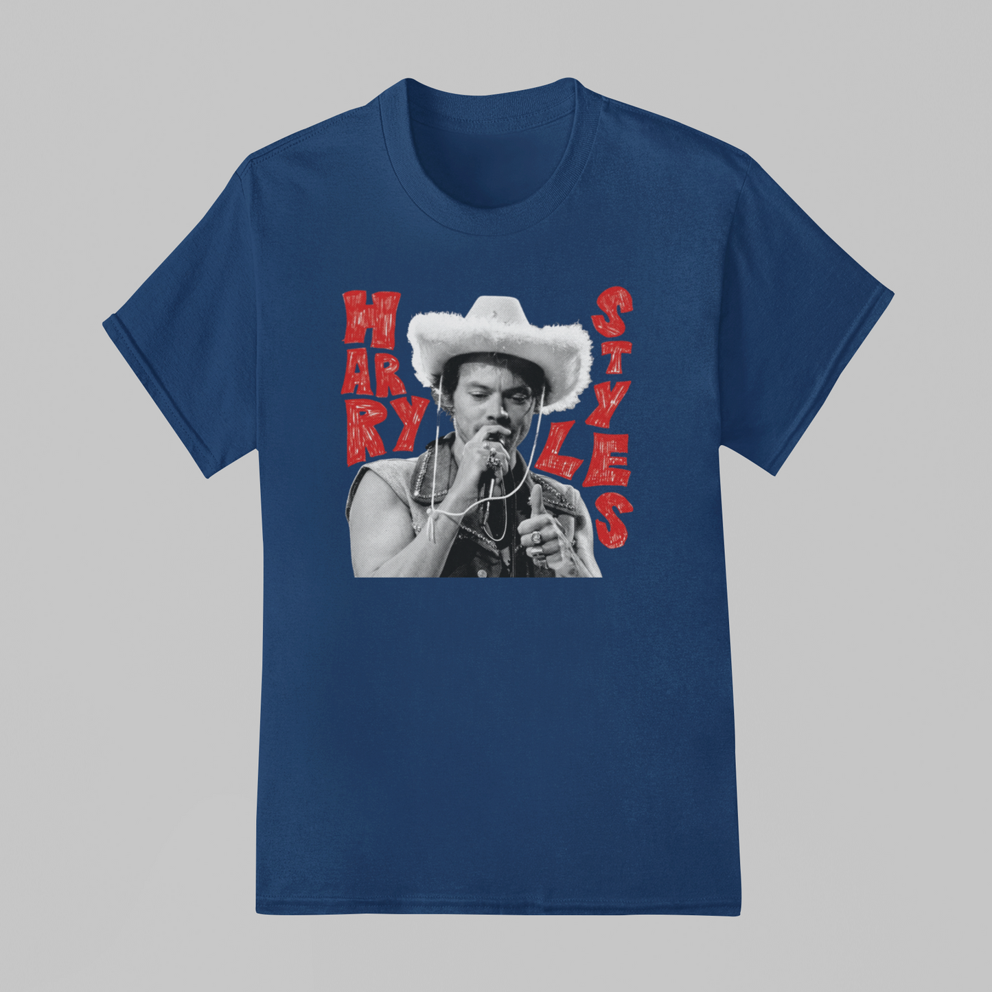 Camiseta Básica Harry Styles Cool Photo