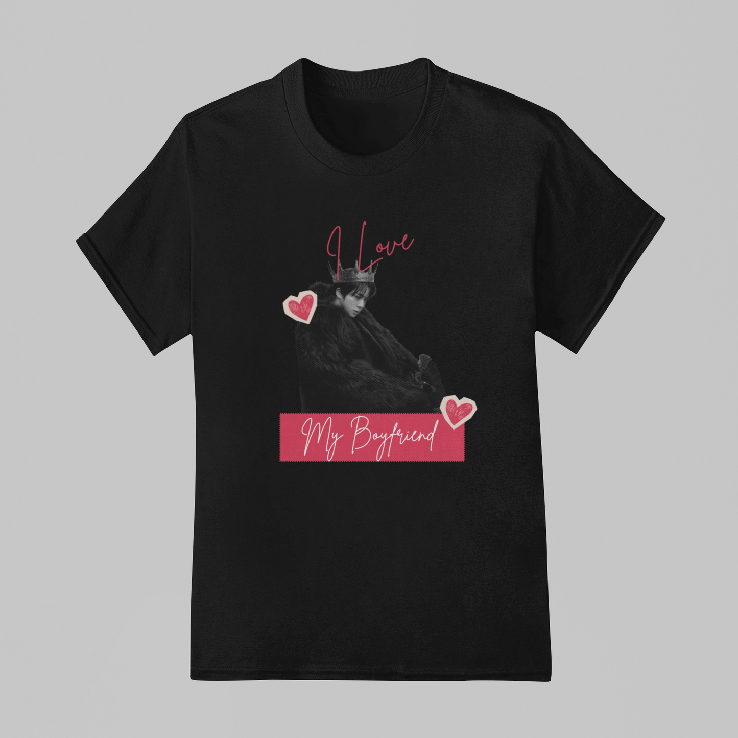 Camiseta Básica BTS Boyfriend Jin