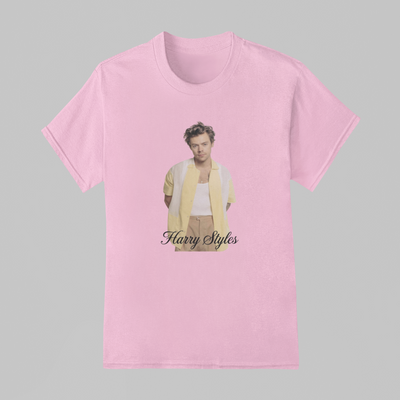 Camiseta Básica Harry Styles Photo Mood