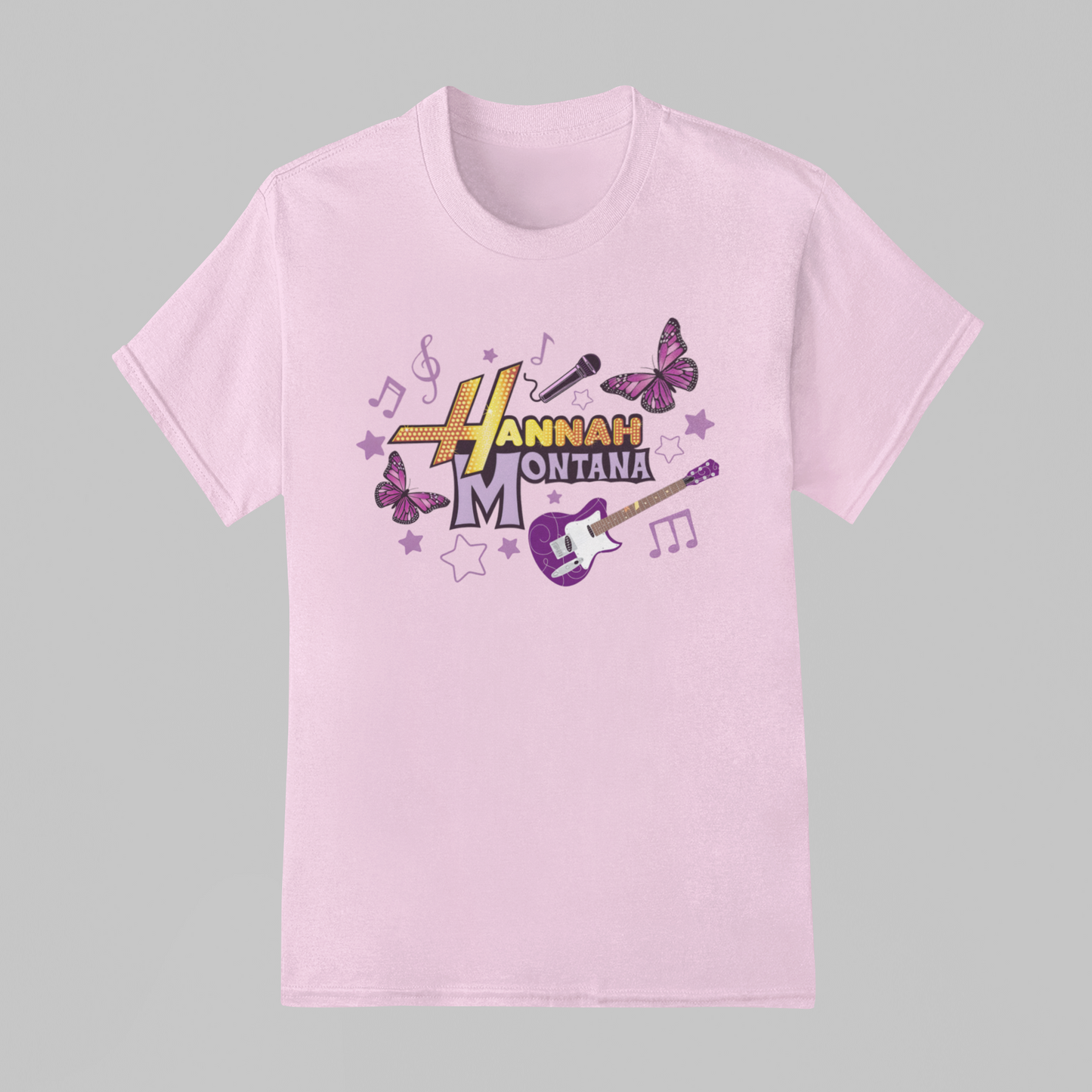 Camiseta Básica Hannah Montana Logo