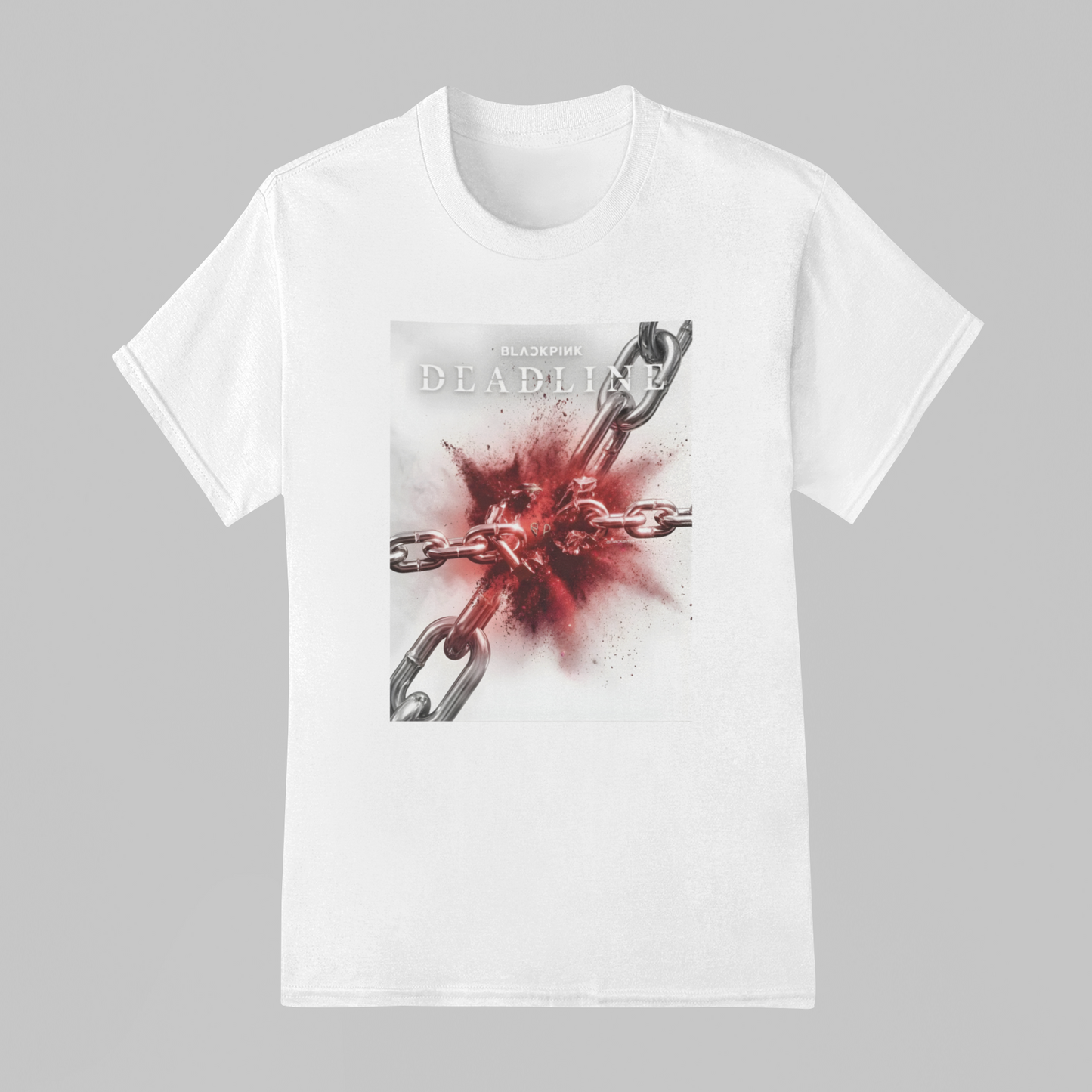 Camiseta Básica Blackpink Correntes