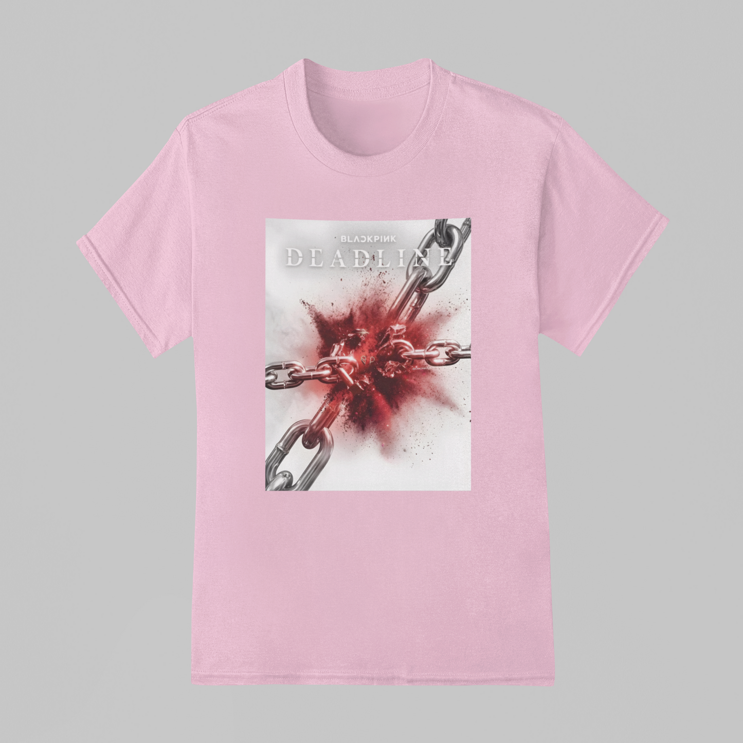 Camiseta Básica Blackpink Correntes