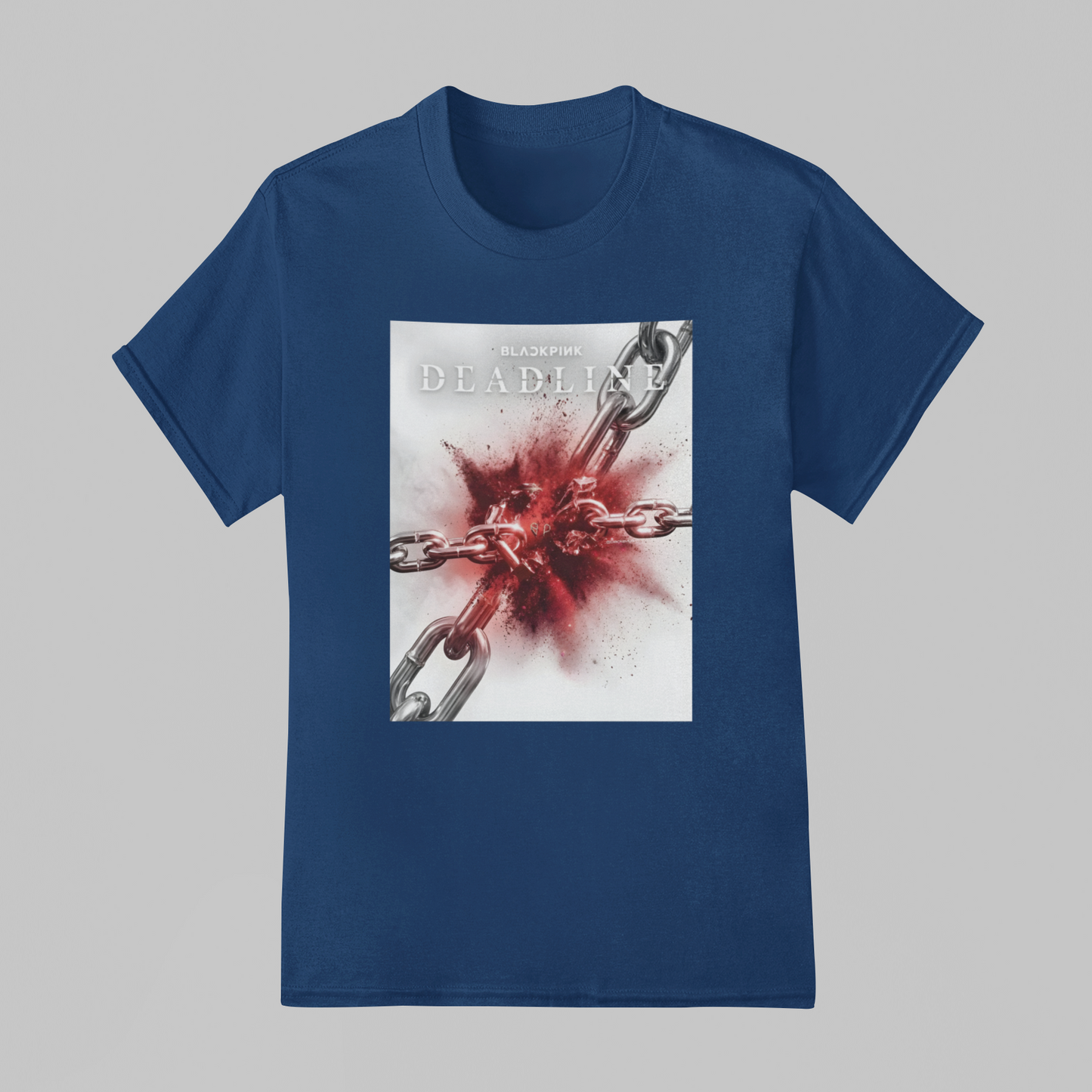 Camiseta Básica Blackpink Correntes