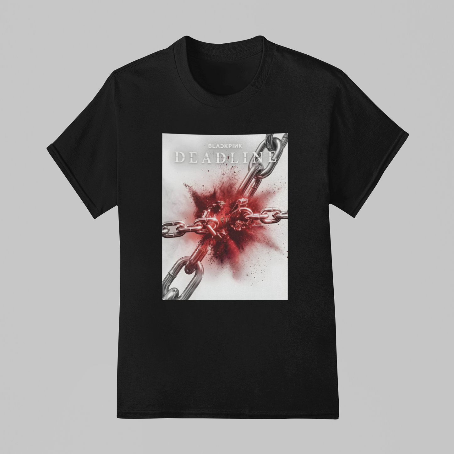 Camiseta Básica Blackpink Correntes