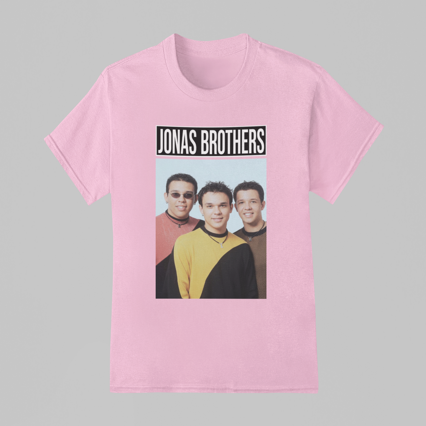 Camiseta Básica Jonas Brothers Meme