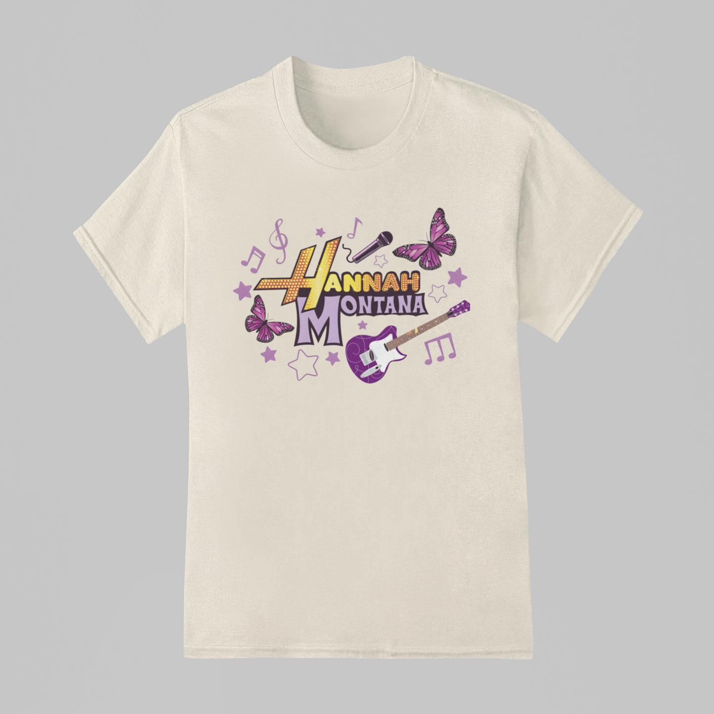 Camiseta Básica Hannah Montana Logo