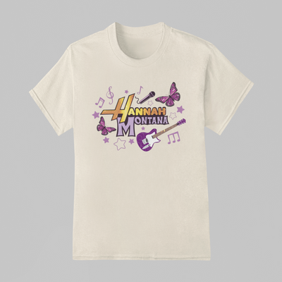Camiseta Básica Hannah Montana Logo