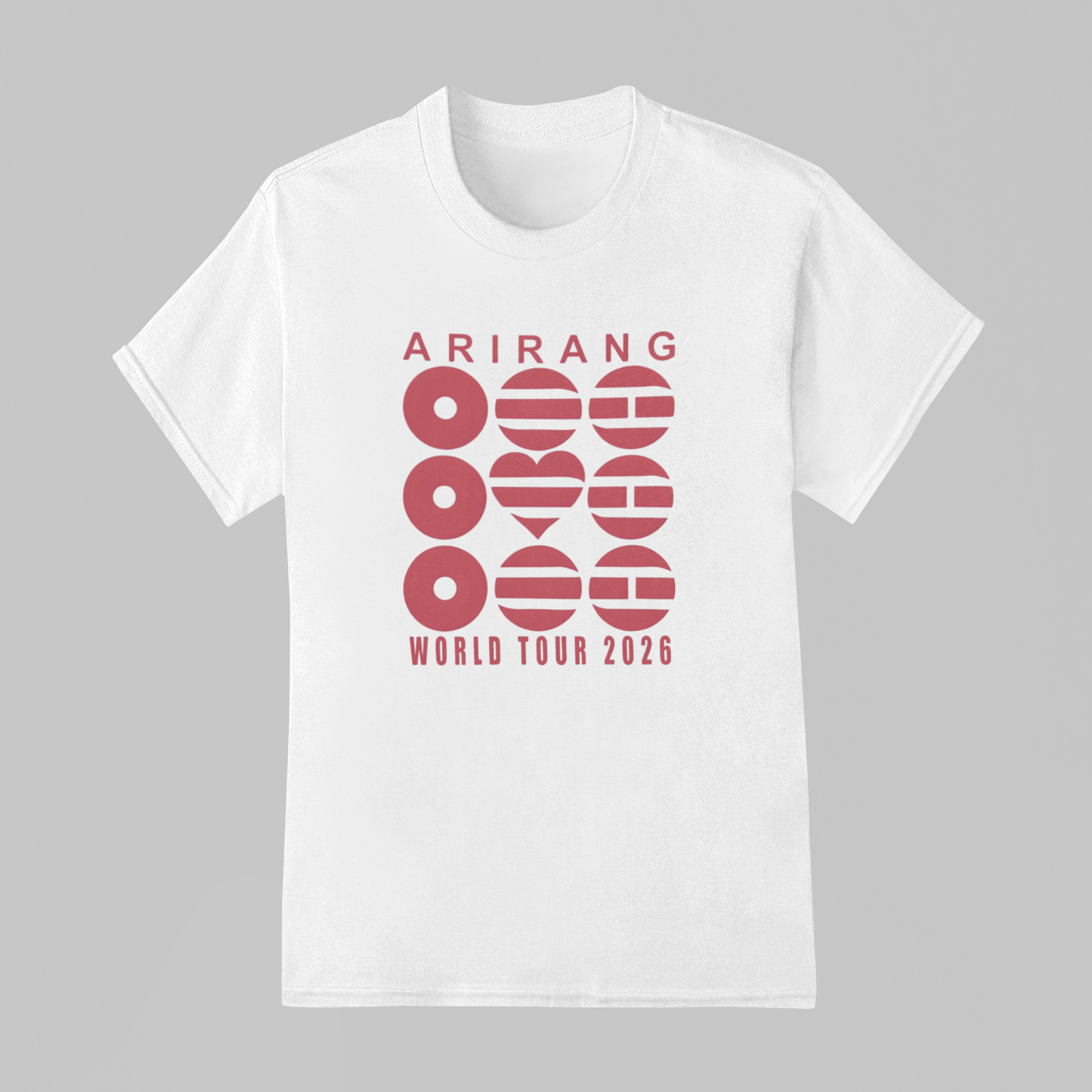 Camiseta Básica BTS OT7 2026