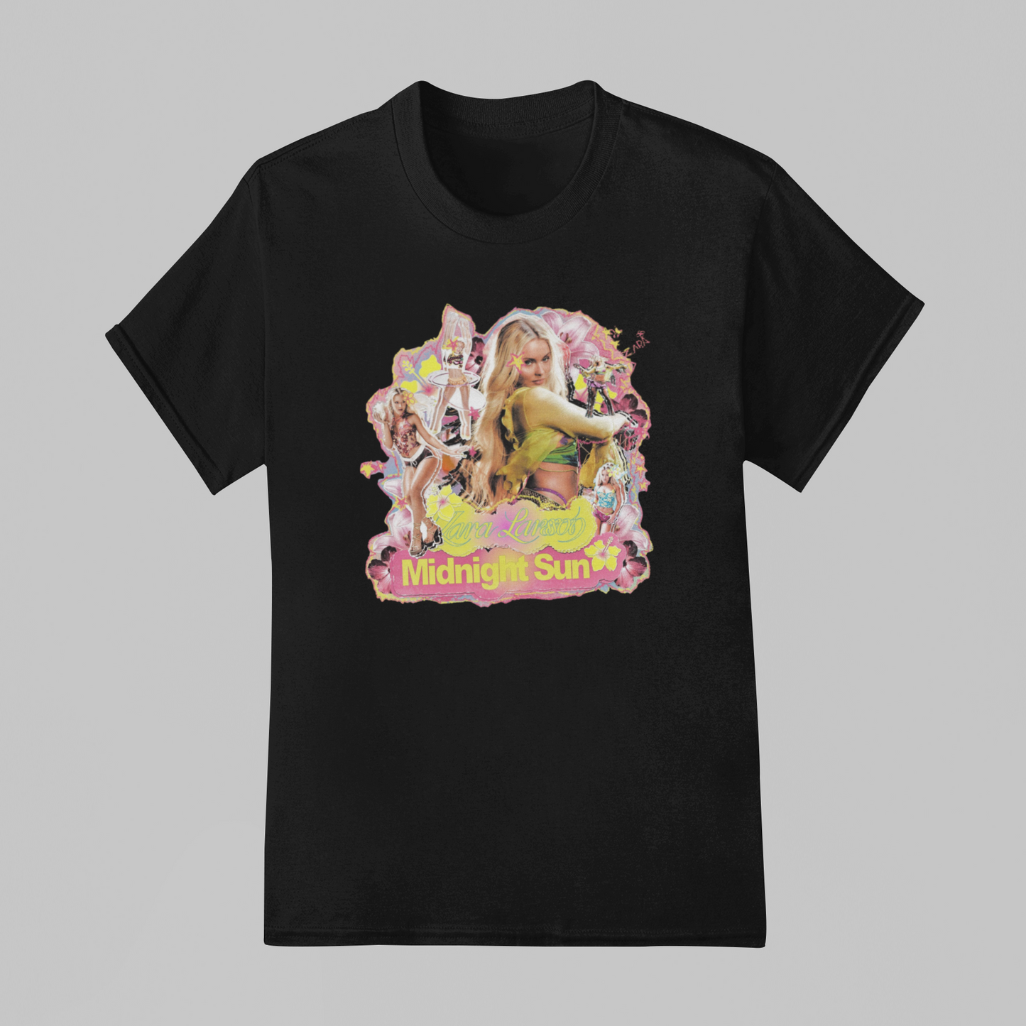 Camiseta Básica Zara Larsson Midnight Sun