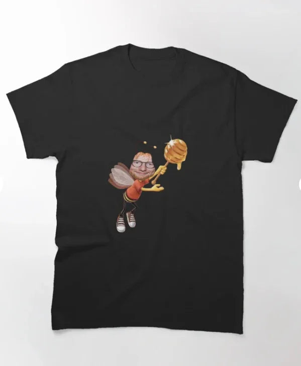 Camiseta Básica Ed Sheeran Honey Preto