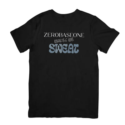 Camiseta Básica Zerobaseone Sweat-PRETO