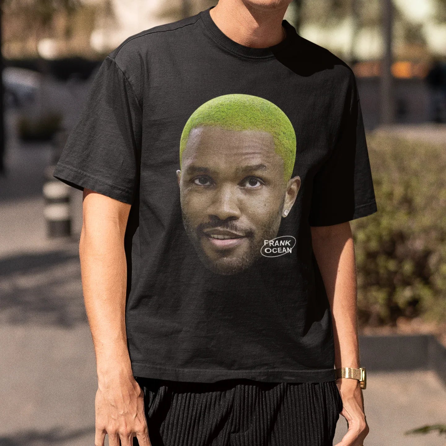 Camiseta Básica Frank Ocean Face