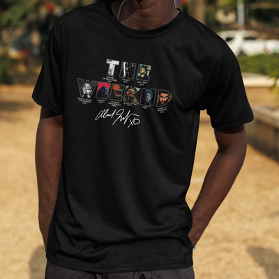 Camiseta Básica The Weeknd Collab Albuns