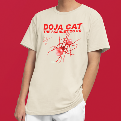 Camiseta Básica Doja Cat The Scarlet Tour