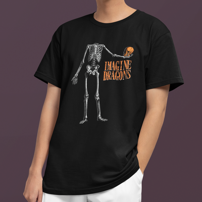 Camiseta Básica Imagine Dragons I Bones