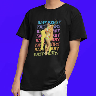 Camiseta Básica Katy Perry Name Graphic