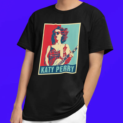 Camiseta Básica Katy Perry Vintage Graphic
