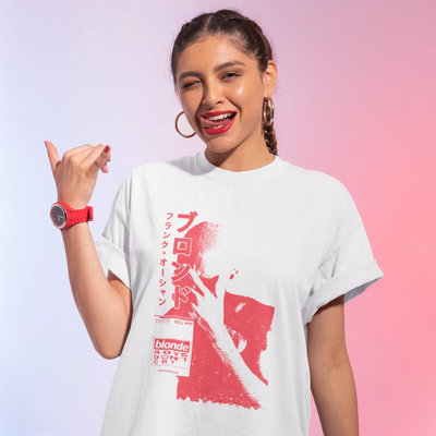 Camiseta Básica Frank Ocean Minimalistic