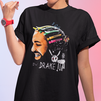 Camiseta Básica Drake Illustrated