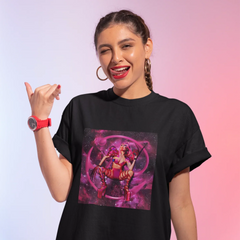 Camiseta Básica Lady Gaga Chromatica Era