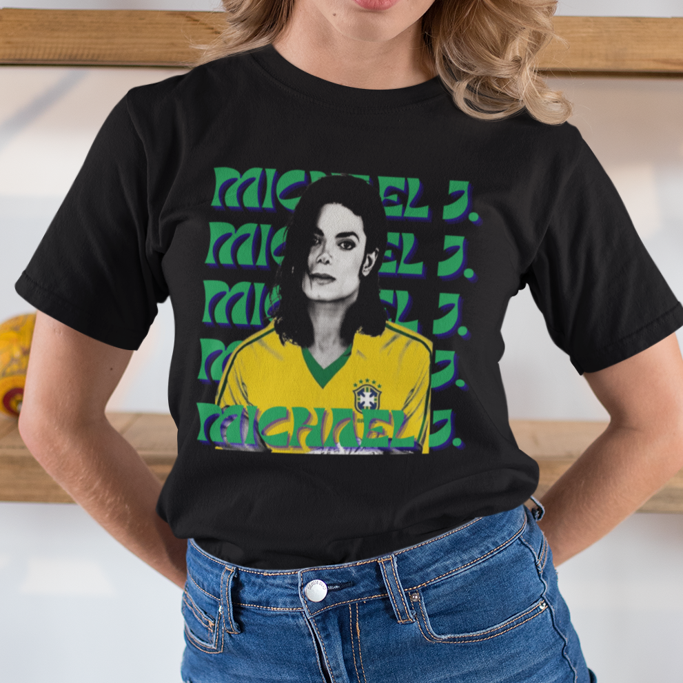 Camiseta Básica Michael Jackson Maioral Da Copa