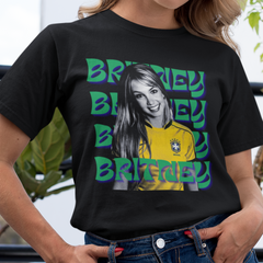Camiseta Básica Britney Spears Diva Da Copa