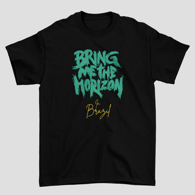 Camiseta Básica Bring Me The Horizon In Brazil