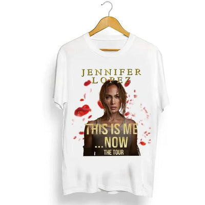 Camiseta Básica Jennifer Lopez This Is Me... The Tour - Branco