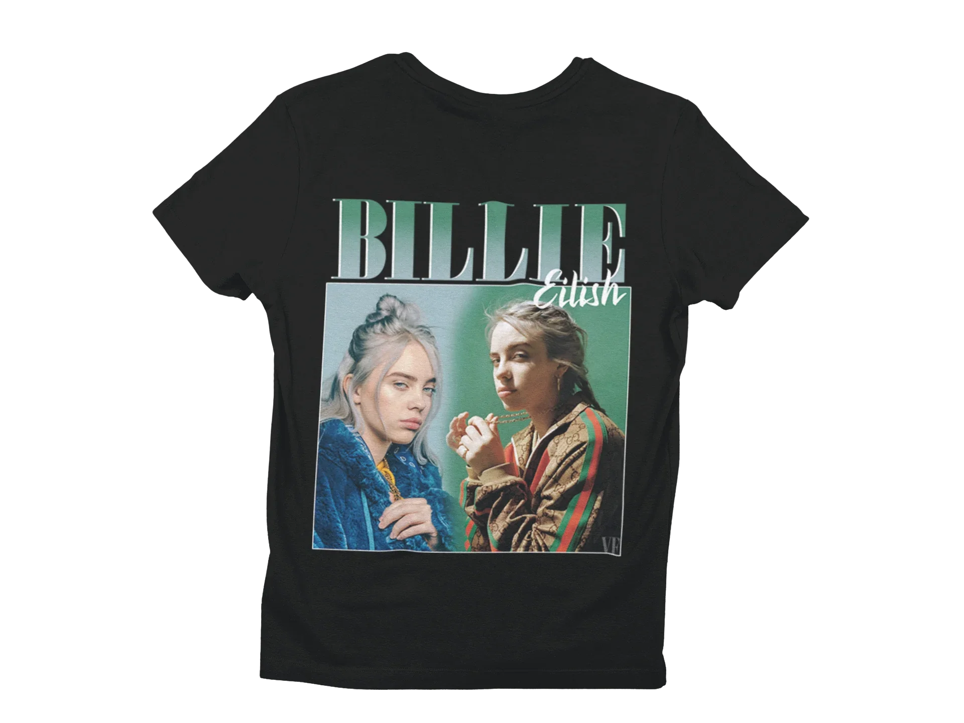 Camiseta Básica Billie Eilish - Preto