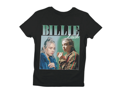 Camiseta Básica Billie Eilish - Preto