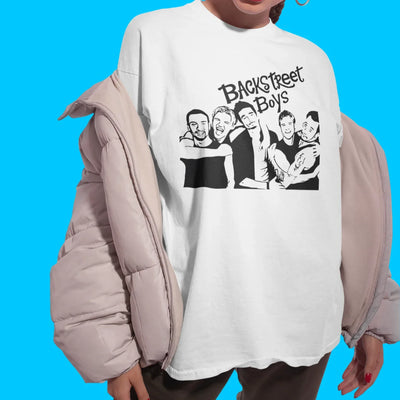 Camiseta Básica Backstreet Boys 90's