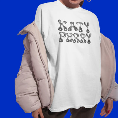 Camiseta Básica Katy Perry Graphic New Album