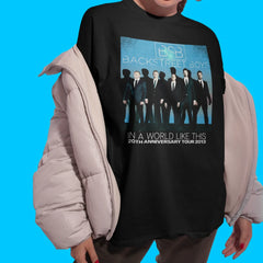 Camiseta Básica Backstreet Boys In A World Like This