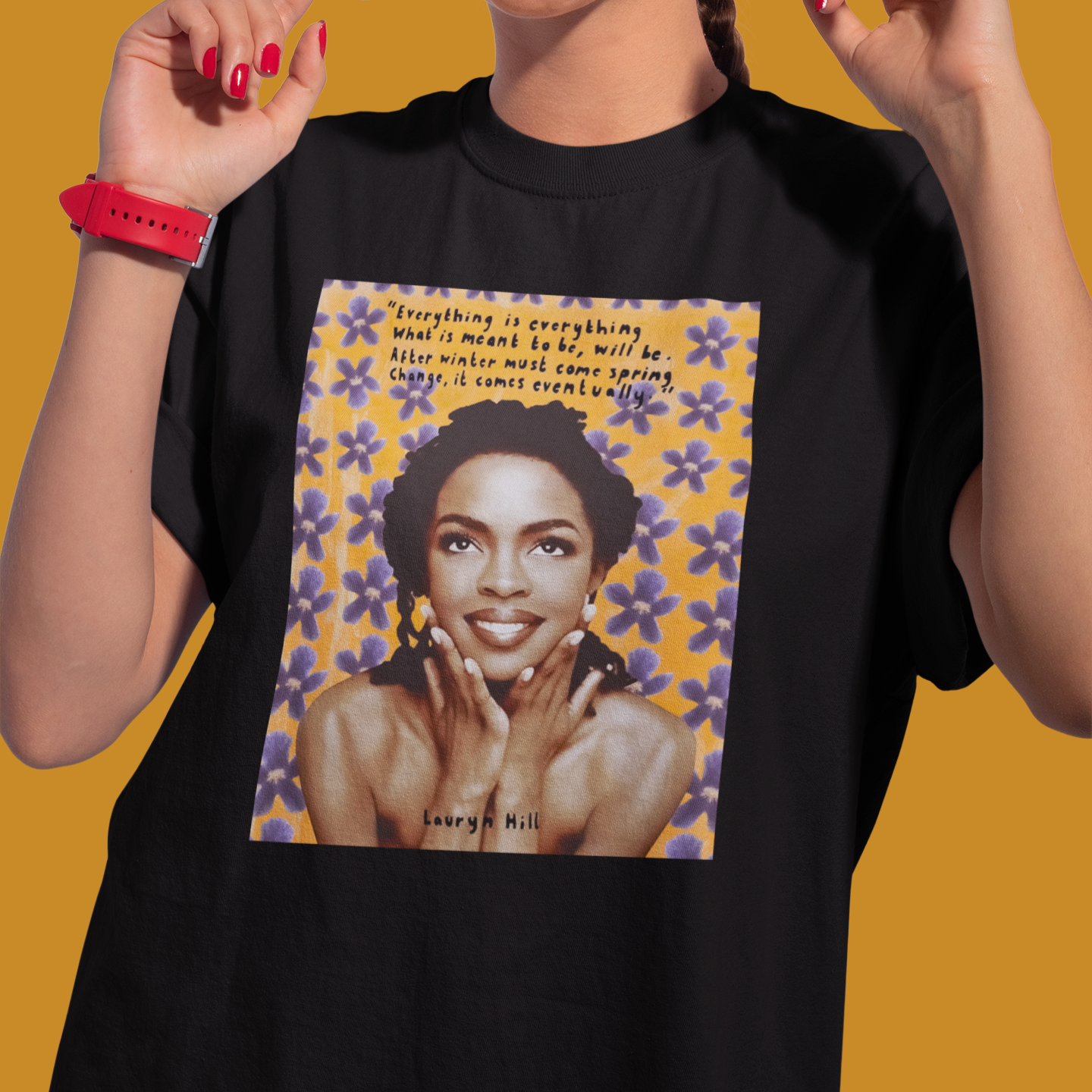 Camiseta Básica Lauryn Hill Classic